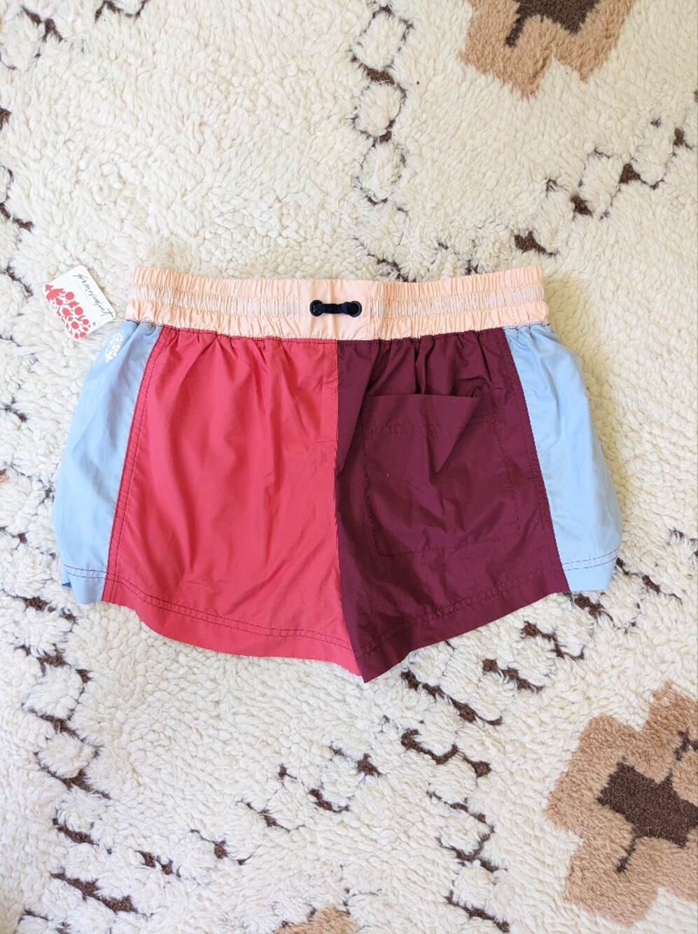 NWT Free People FP Movement Invigorate Color Block Shorts - Picture 2 of 3